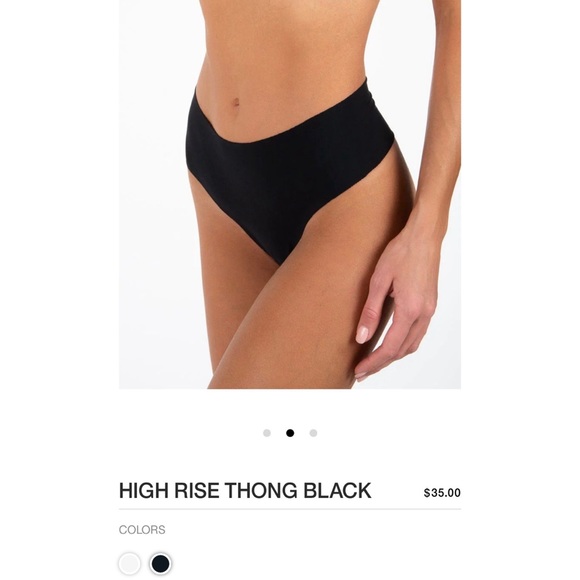 ETERNE Set of 2 Underwear BLACK Size XS NWT - Picture 3 of 7